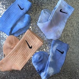 tie-dye kids nike socks